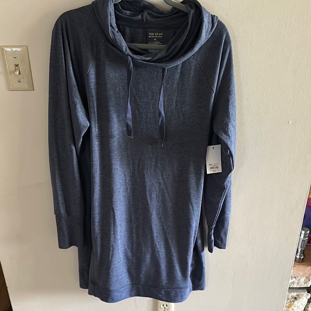 Tek Gear Blue Tunic Top